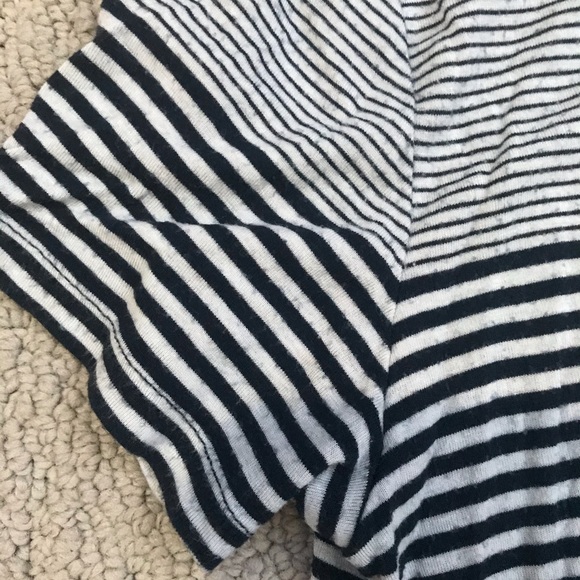 contrast crew neck fashionable tee - Picture 2 of 5